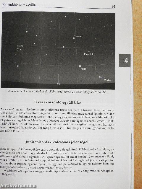 Meteor csillagászati évkönyv 2015
