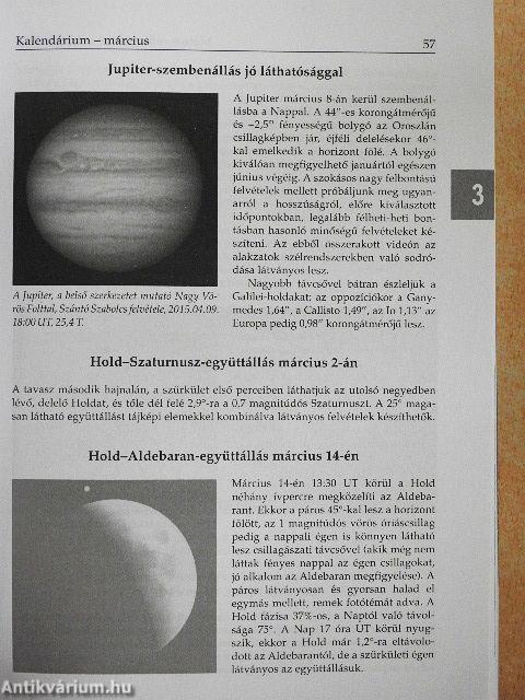 Meteor csillagászati évkönyv 2016