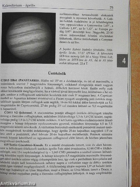 Meteor csillagászati évkönyv 2017