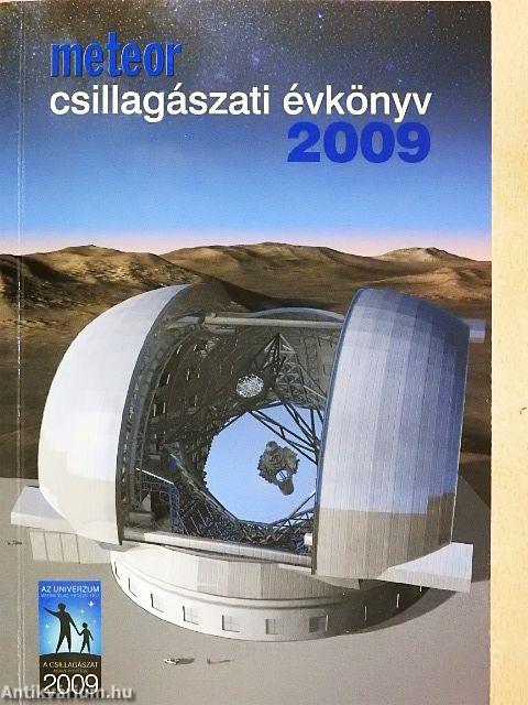 Meteor csillagászati évkönyv 2009.