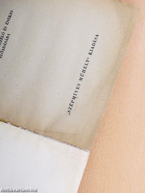 Balladamondó könyv