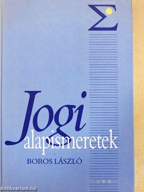 Jogi alapismeretek