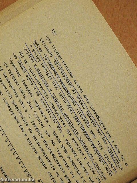 Szállodaszervezés I.