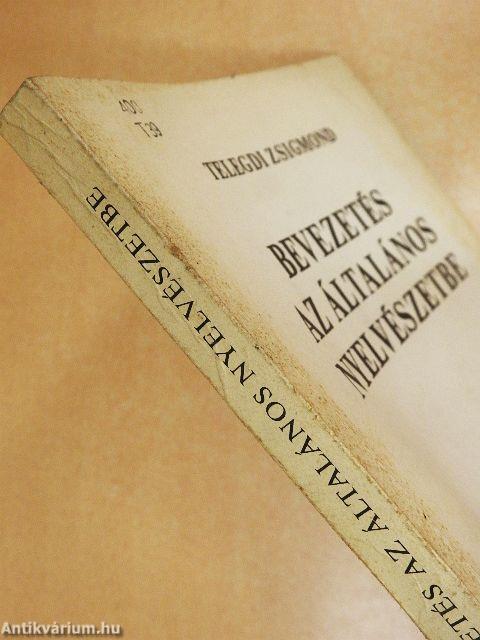 Bevezetés az általános nyelvészetbe