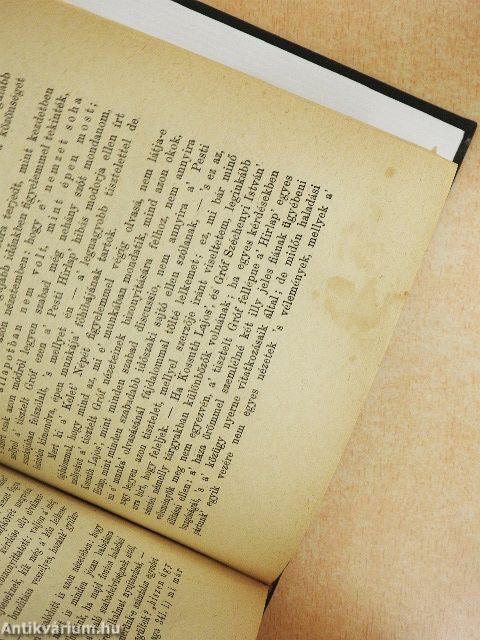 Gróf Széchenyi István összes munkái V.