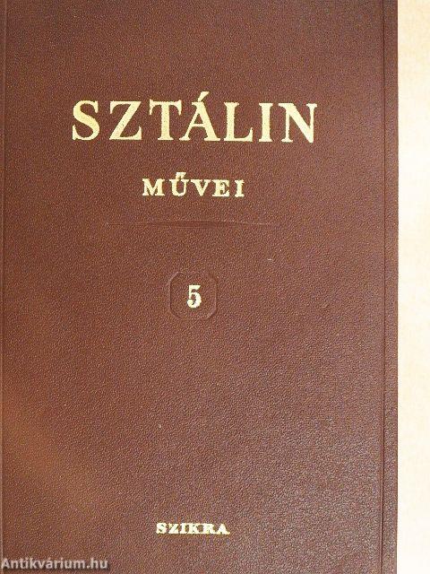 I. V. Sztálin művei 5.