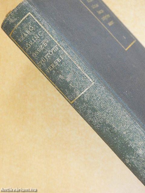 Szabó Lőrinc összegyűjtött versei I-II.