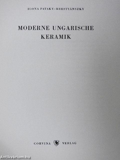 Moderne Ungarische Keramik
