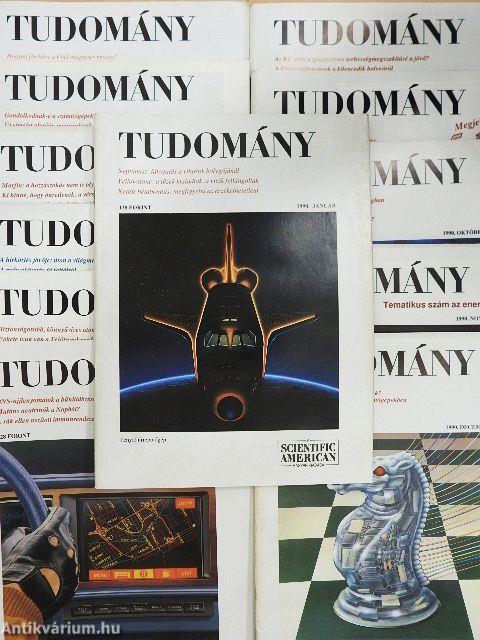 Tudomány 1990. január-december