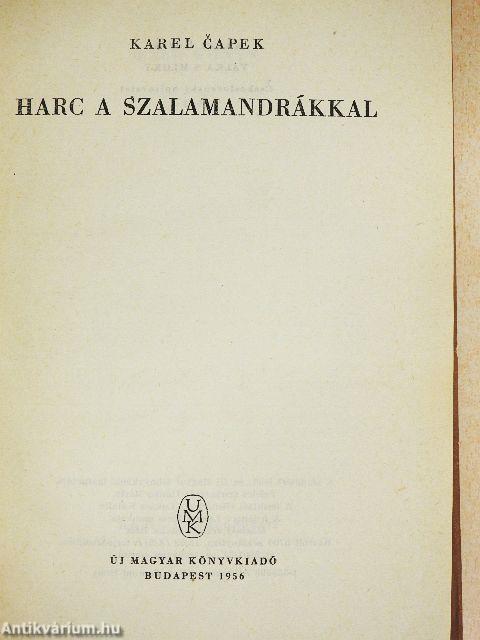 Harc a szalamandrákkal