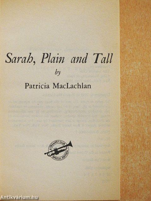 Sarah, Plain and Tall