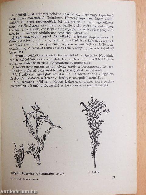 Anyag- és áruismeret I.