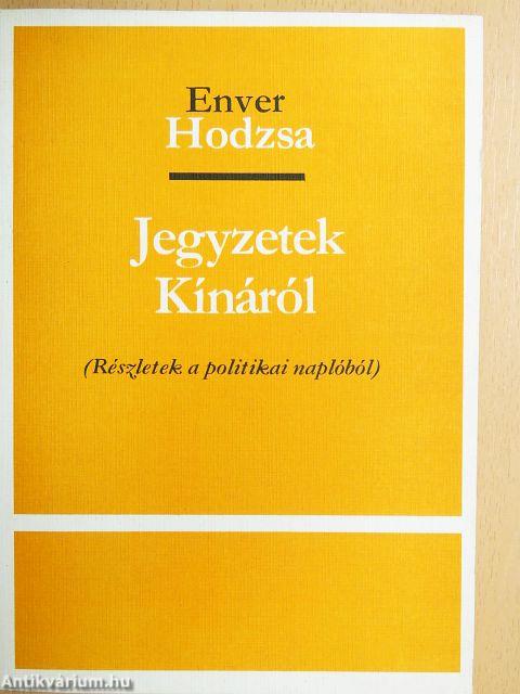 Jegyzetek Kínáról