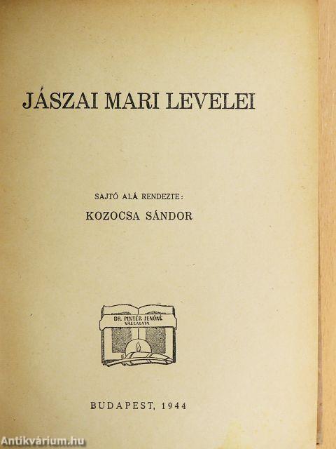 Jászai Mari levelei