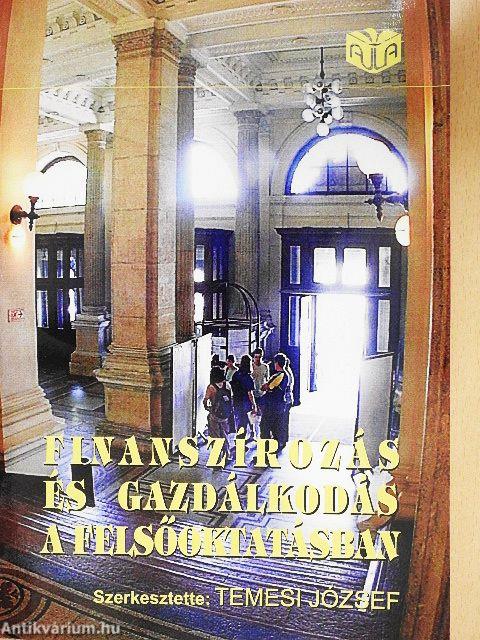 Finanszírozás és gazdálkodás a felsőoktatásban