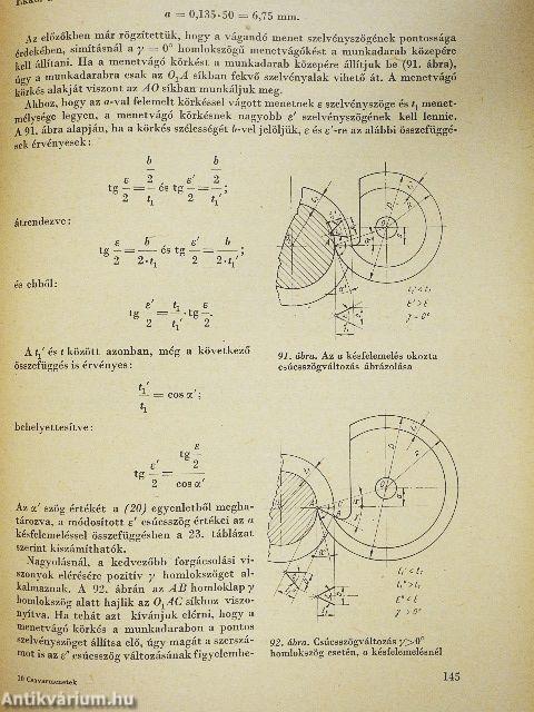 Csavarmenetek