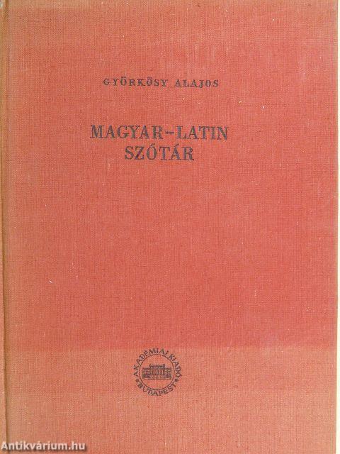 Magyar-latin szótár