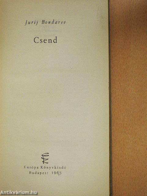 Csend