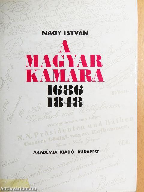 A magyar kamara 1686-1848