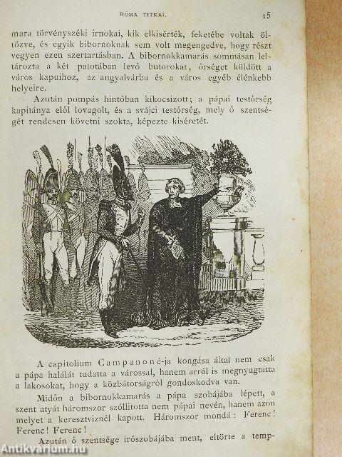 Róma titkai a XIX. században