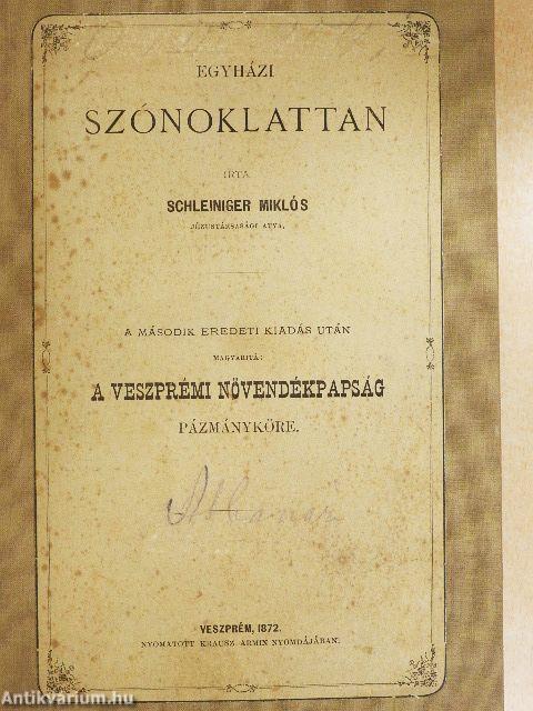 Egyházi szónoklattan