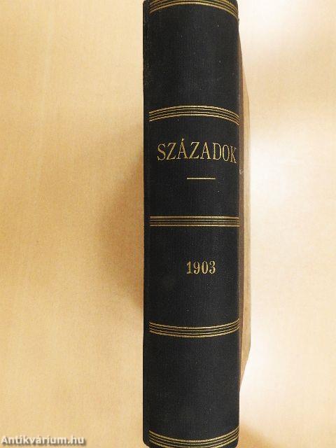 Századok 1903/1-10.