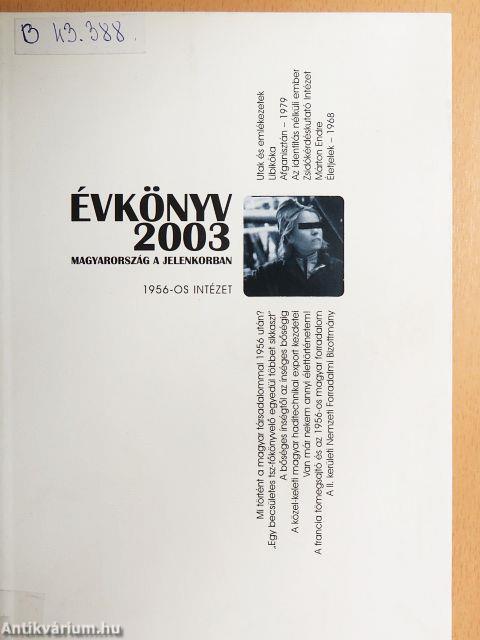 Évkönyv 2003