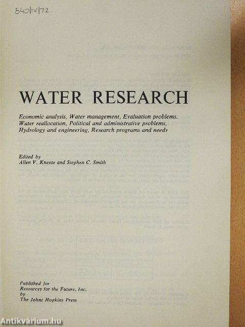 Water Research