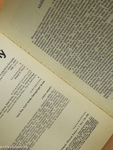 Magyar Tudomány 1986. január-december