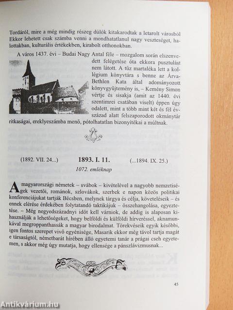 Emléknapok Erdélyben I-IV.