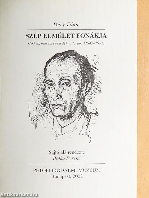 Szép elmélet fonákja