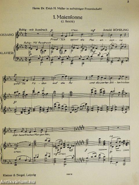 Sechs Lieder