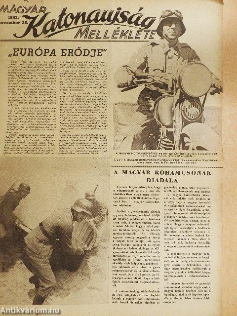 Magyar katonaujság 1942. november 28./A magyar katonaujság melléklete 1942. november 28.