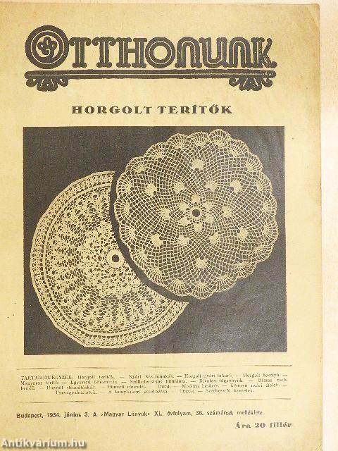 Otthonunk 1934-1935., 1937-1940. (vegyes számok) (20 db)