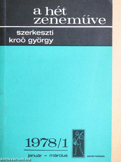 A hét zeneműve 1978/1.