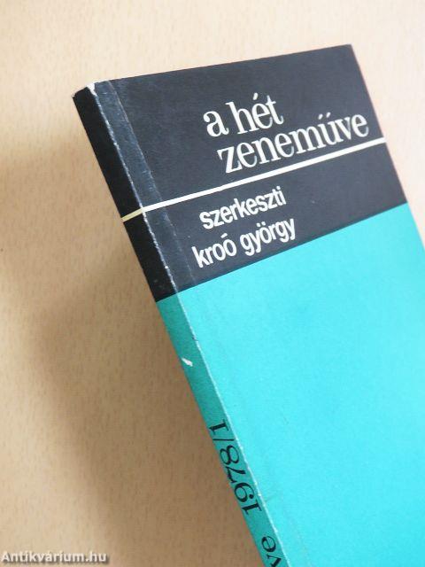 A hét zeneműve 1978/1.