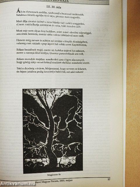 Havi Magyar Fórum 2001. május