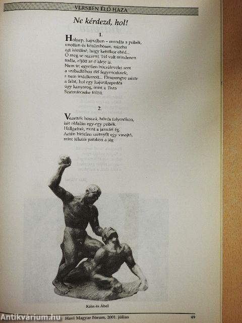 Havi Magyar Fórum 2001. július