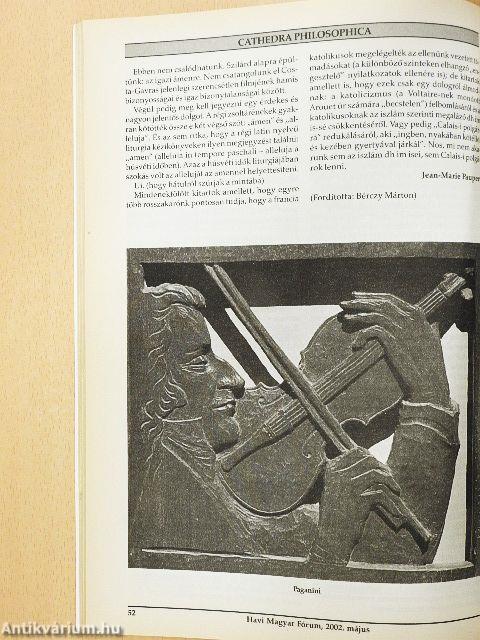 Havi Magyar Fórum 2002. május