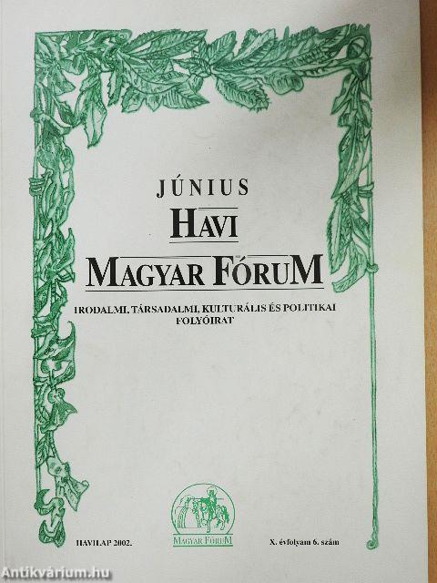 Havi Magyar Fórum 2002. június