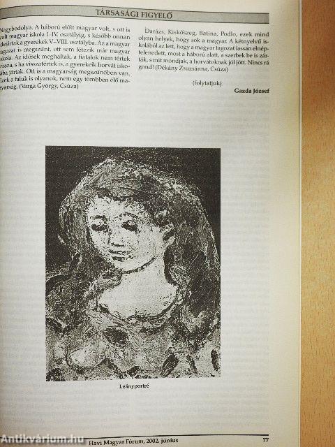 Havi Magyar Fórum 2002. június