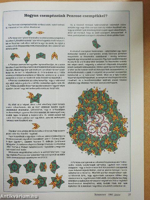 Tudomány 1991. június