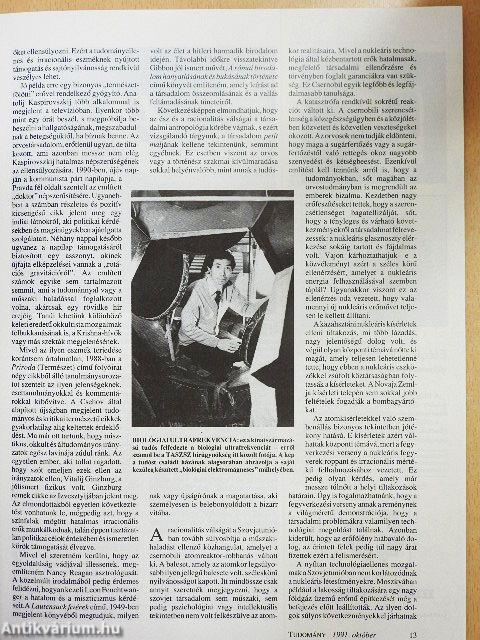 Tudomány 1991. október