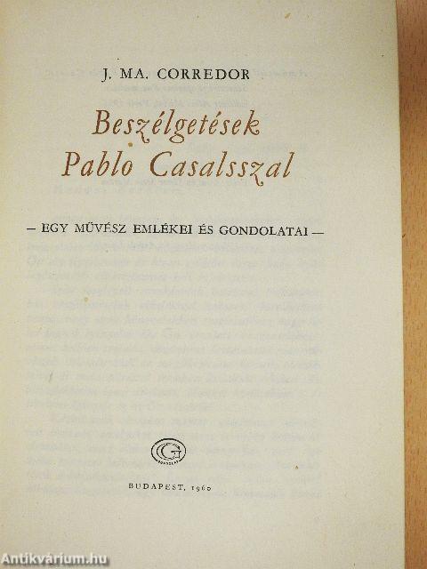 Beszélgetések Pablo Casalsszal