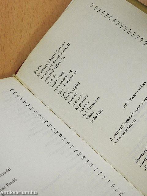 Pilinszky János válogatott művei