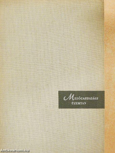 Mezőgazdasági üzemtan