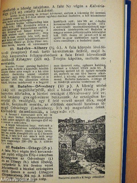 Budai hegyek részletes kalauza