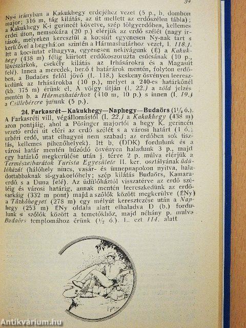 Budai hegyek részletes kalauza