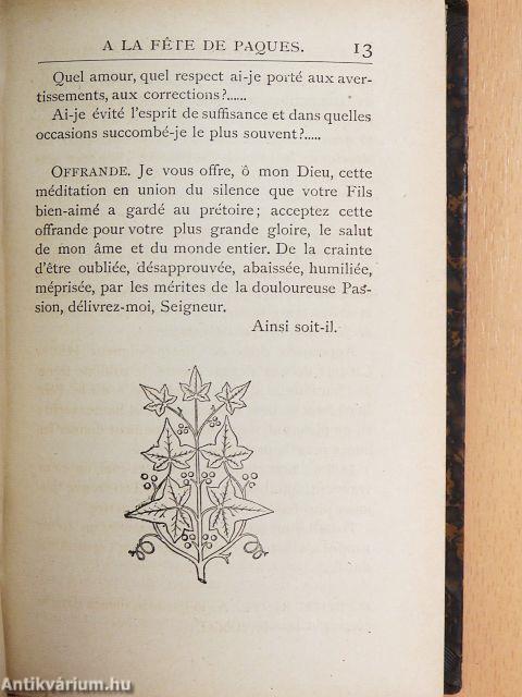 Petite Retraite préparatoire á la Fete de Paques