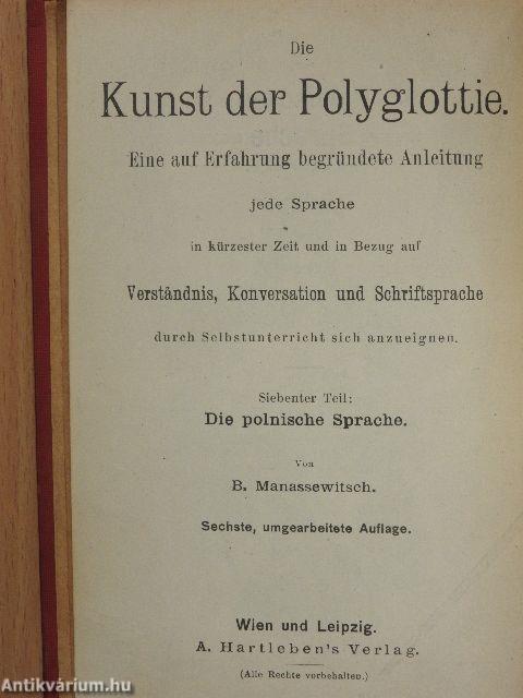 Praktische Grammatik der Polnischen Sprache für den Selbstunterricht
